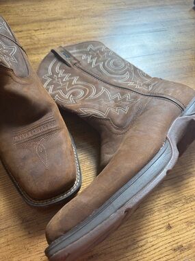 Durango Men's Db4443 Western Boot, Brown Cowboy Boot 13 Wide | Cowboy Work Boot